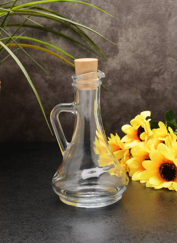 Pasabahce Olivia Toscane 80108-Lot De 2 Bouteilles D'Huile Et De