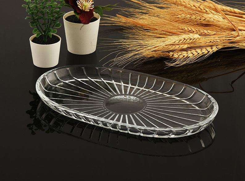 Paşabahçe 54783 Elegant Oval Servis Tabağı - Şirin Kristal