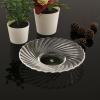 Paşabahçe 24391 El İmalatı Crystallin Circle Çay Tabağı